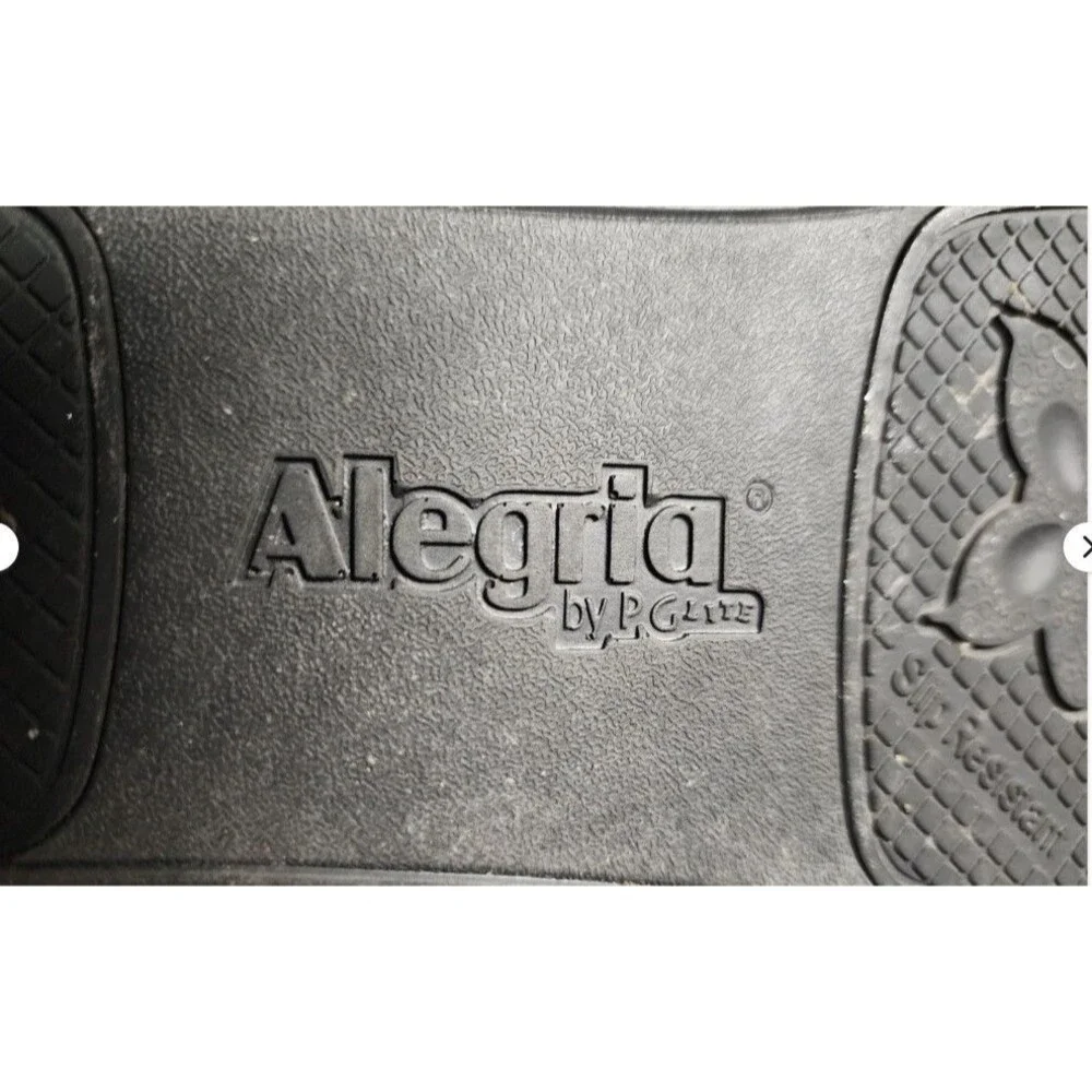 Alegria Paloma Mary Jane Multicolor Peacock Leather Size EU 41